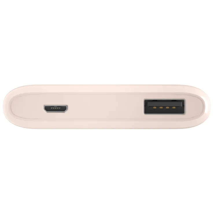 Hama Slim 5HD 5000mAh Power Bank - Pink | 342851