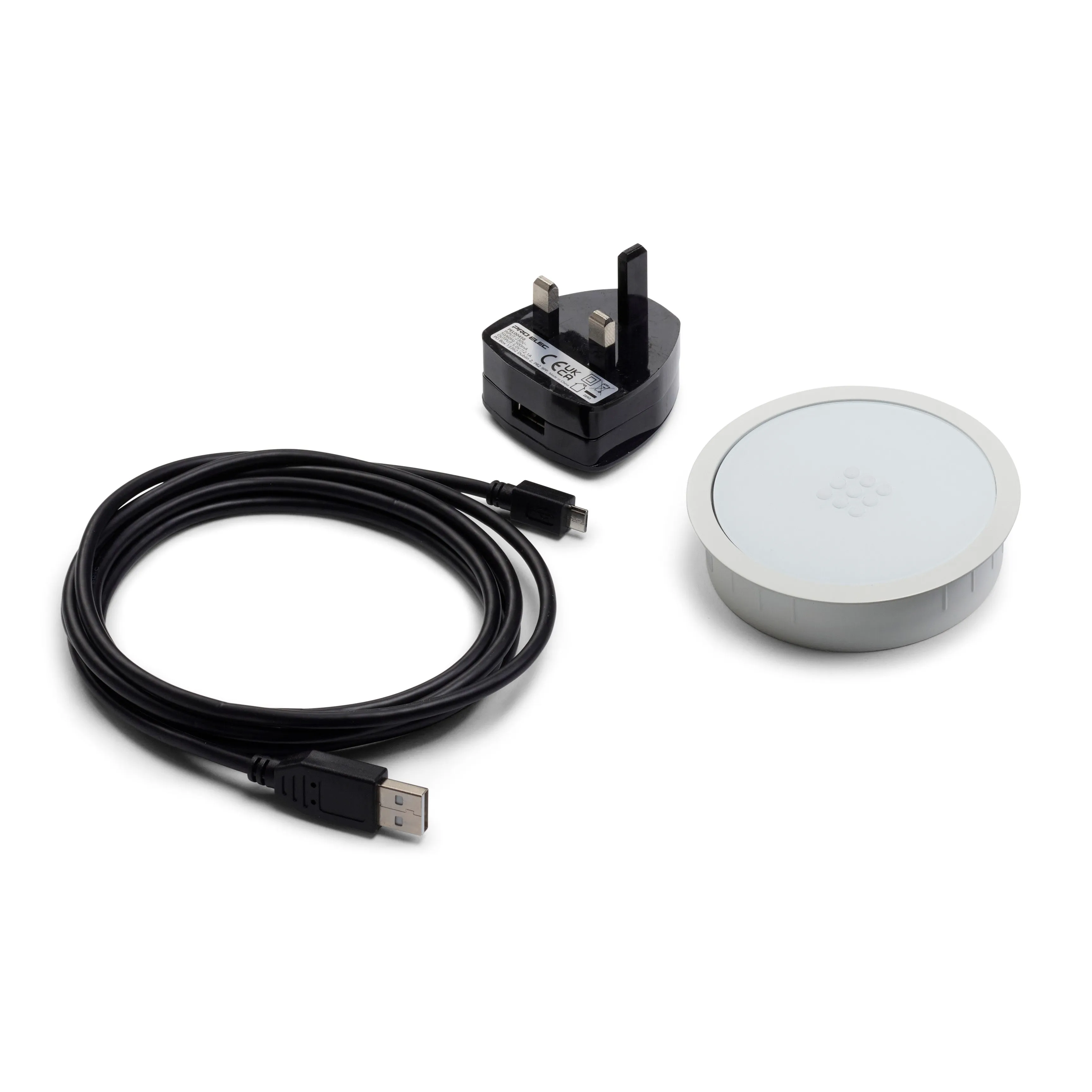 Hasslo Integrated In-Desk Wireless Phone Charger