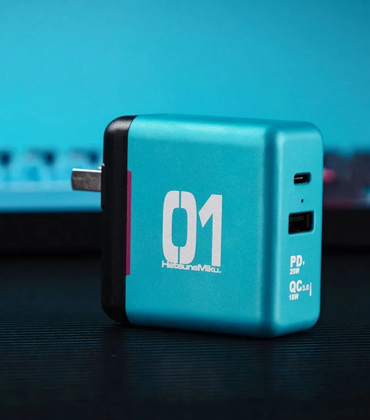 Hatsune Miku - Hatsune Miku 38W PD QC Charger Moeyu