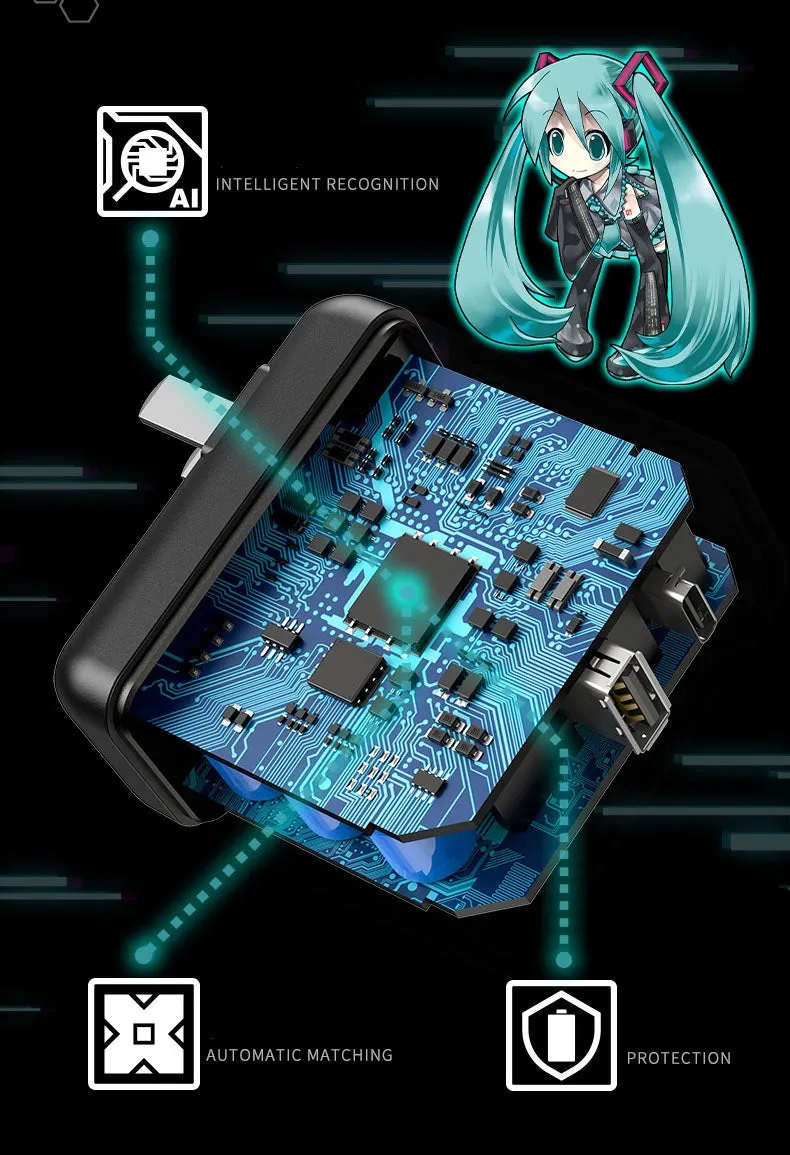 Hatsune Miku - Hatsune Miku 38W PD QC Charger Moeyu