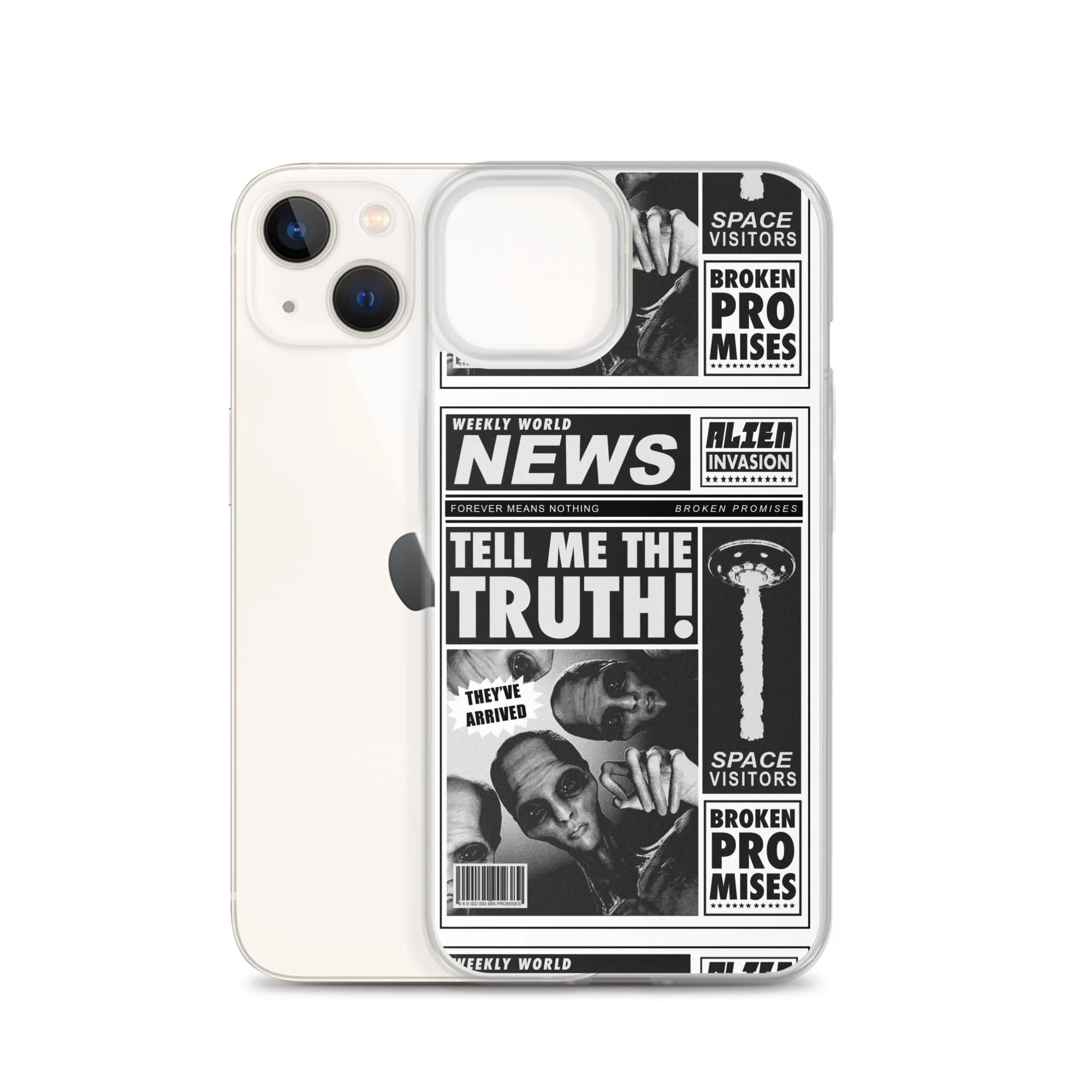 Headlines iPhone Case