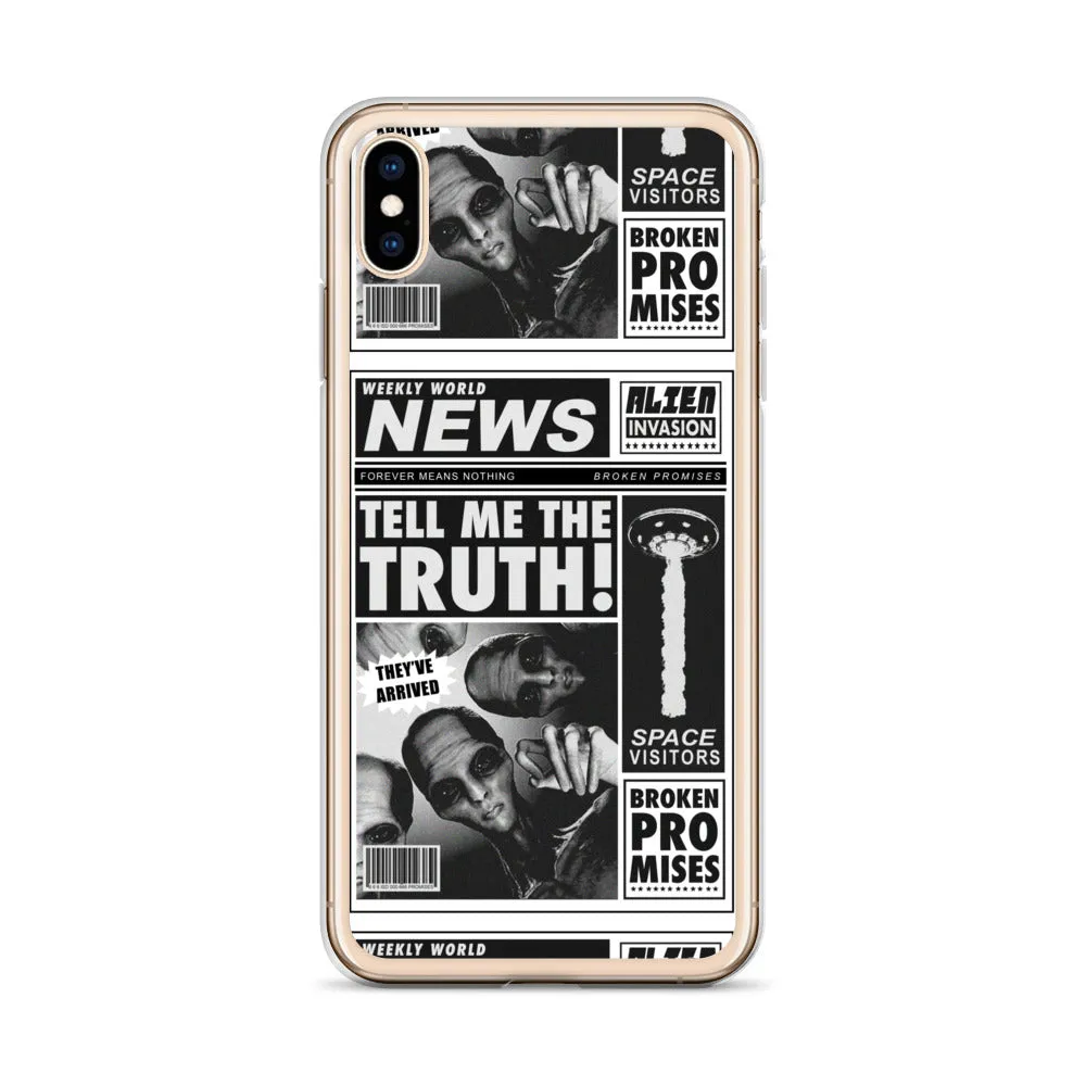 Headlines iPhone Case