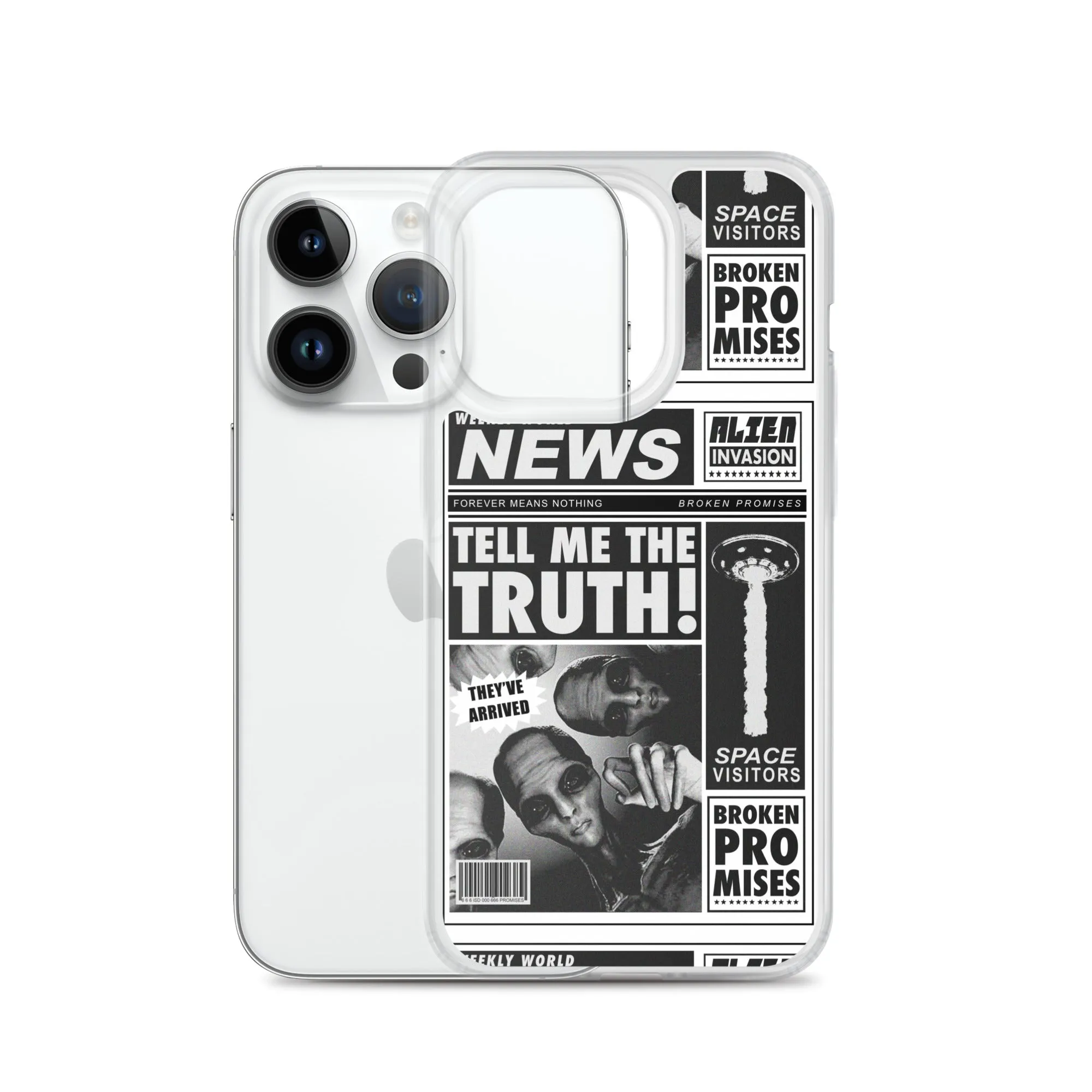 Headlines iPhone Case