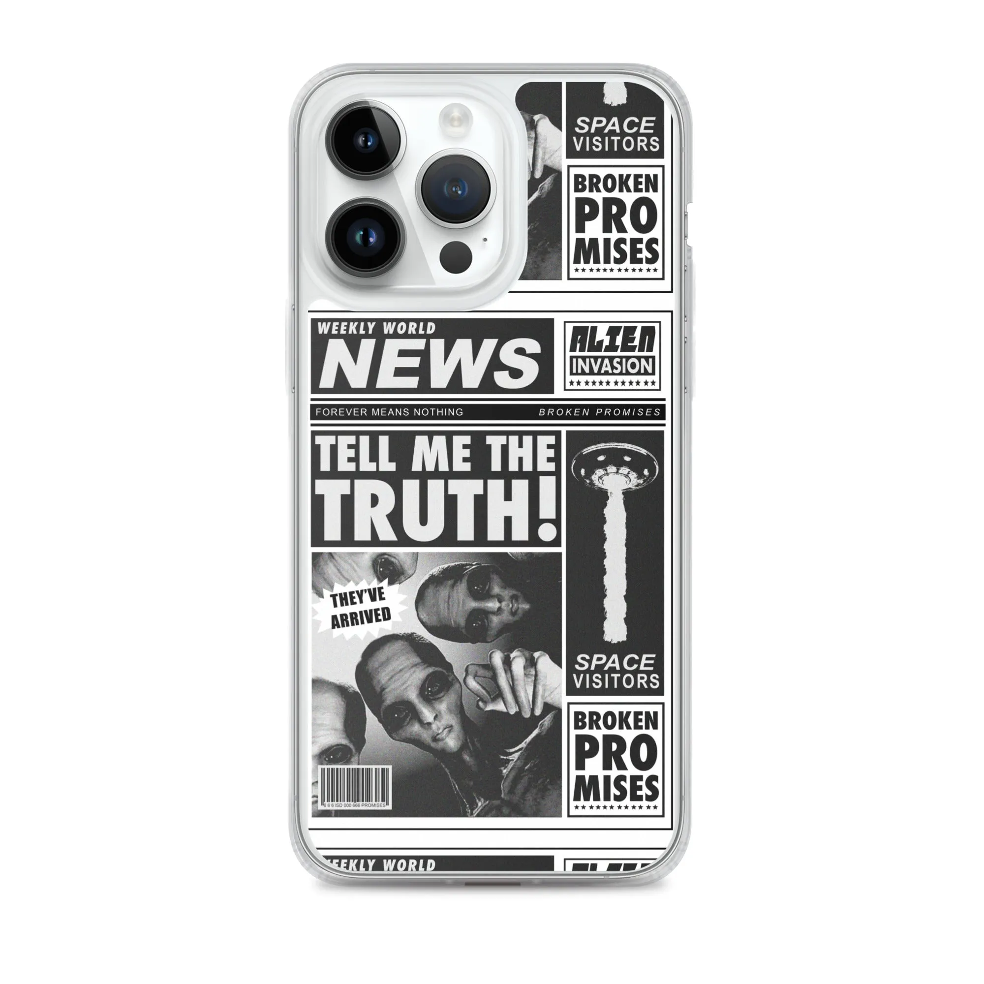 Headlines iPhone Case