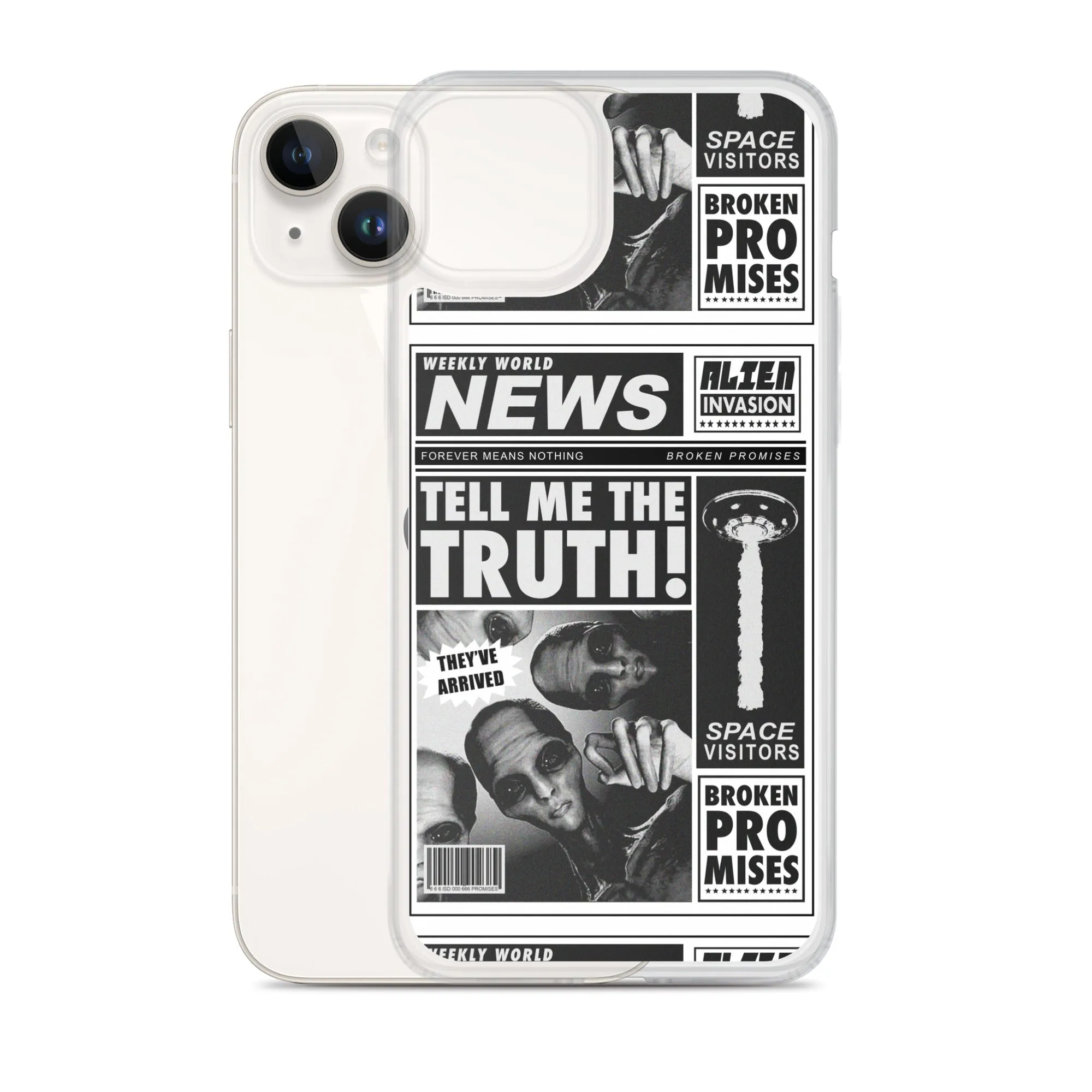 Headlines iPhone Case