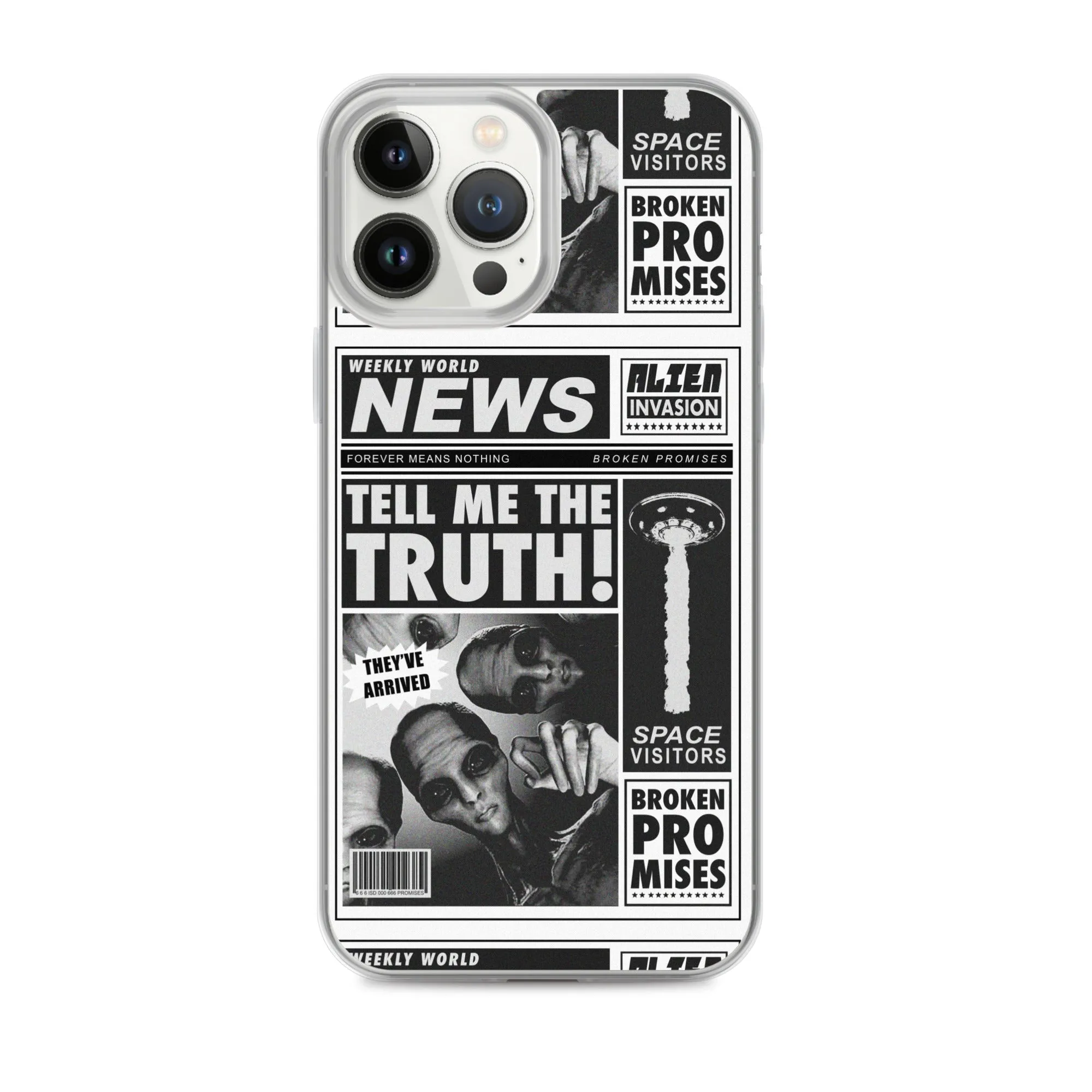 Headlines iPhone Case