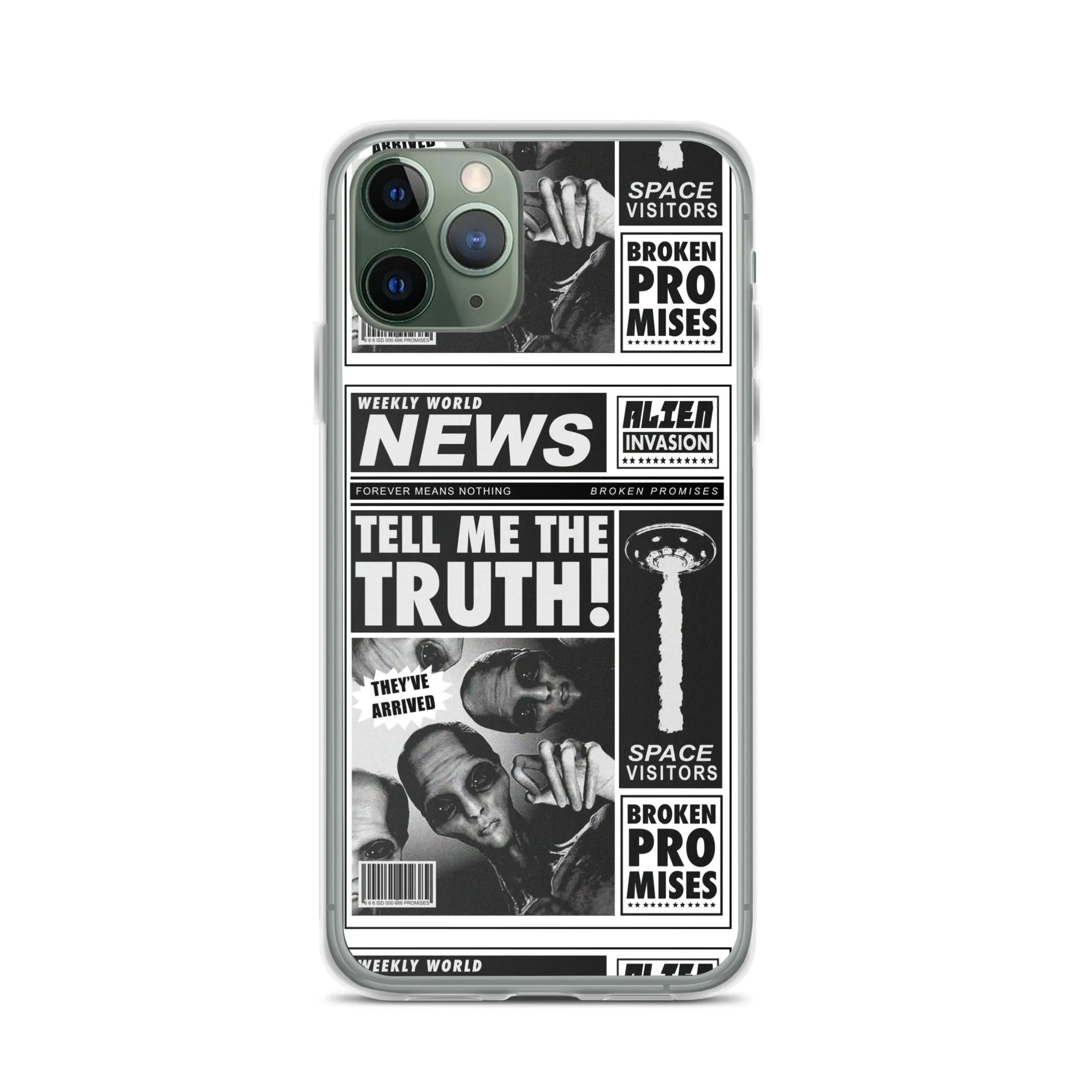 Headlines iPhone Case