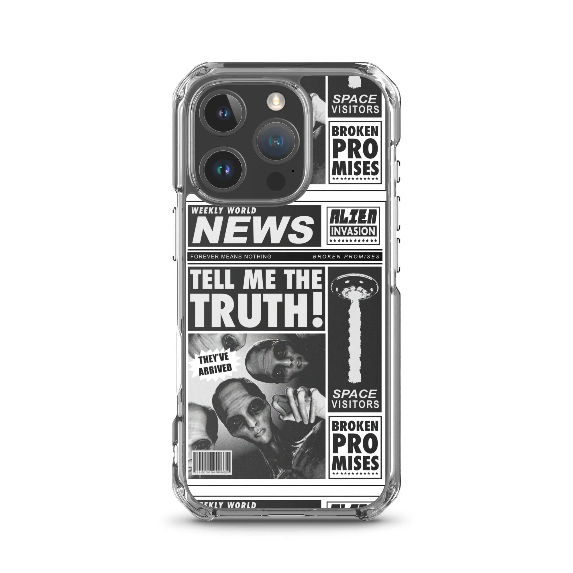 Headlines iPhone Case