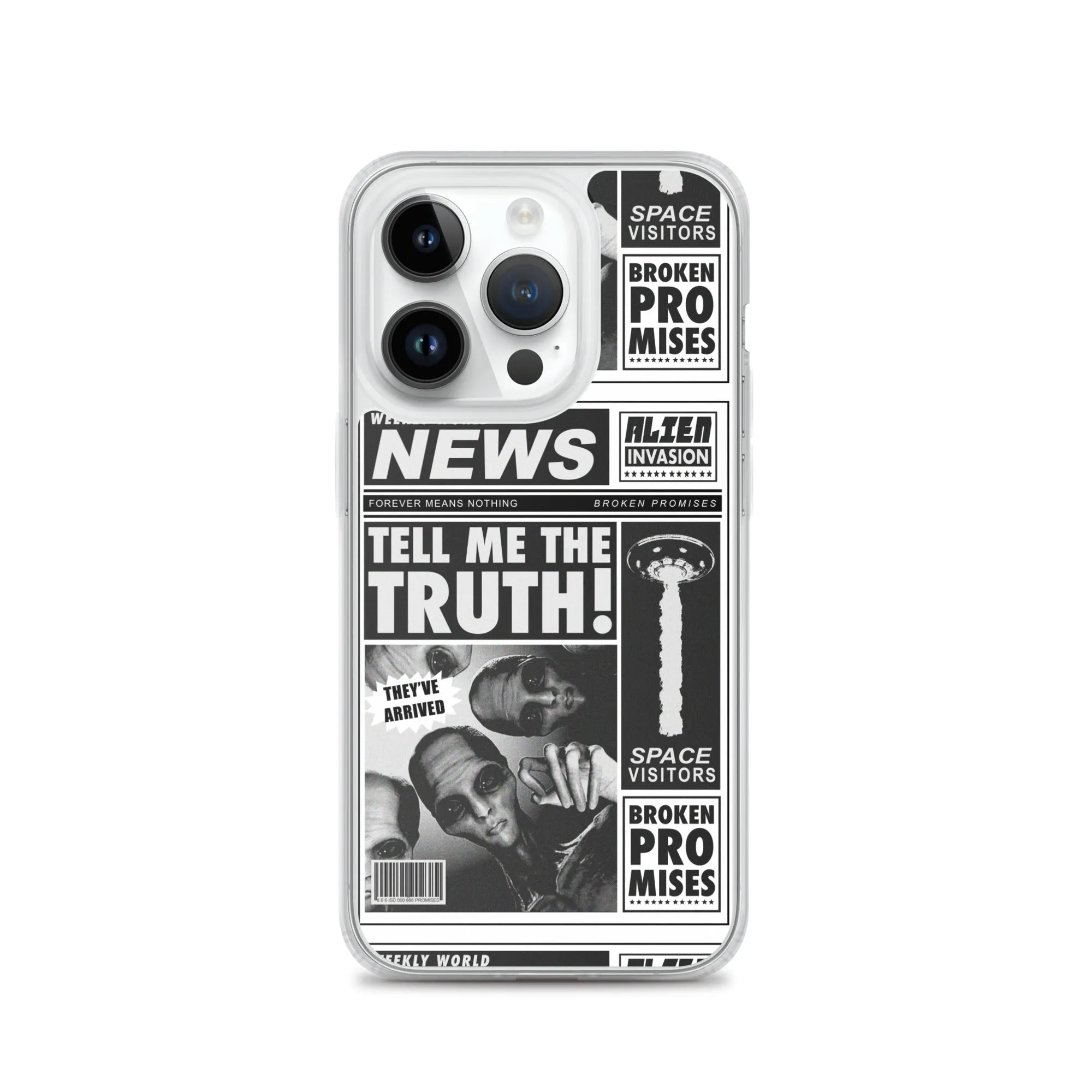 Headlines iPhone Case