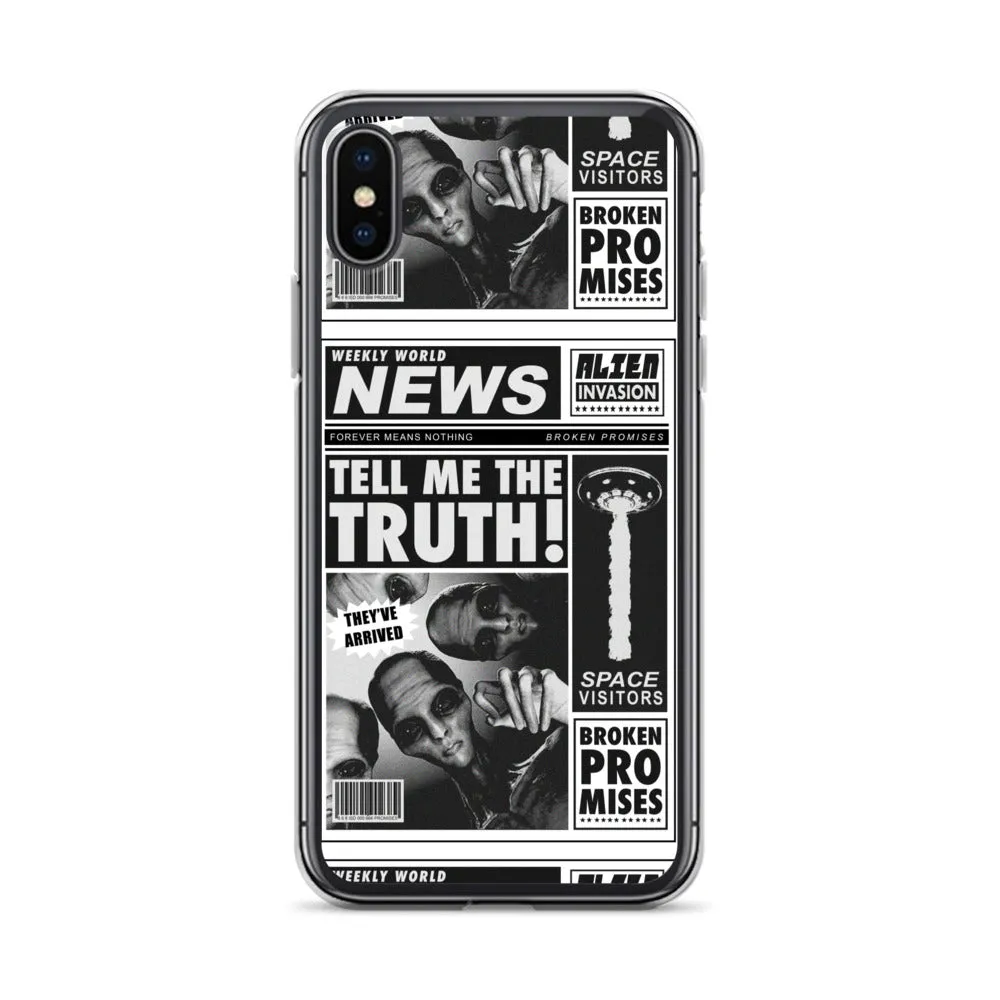 Headlines iPhone Case