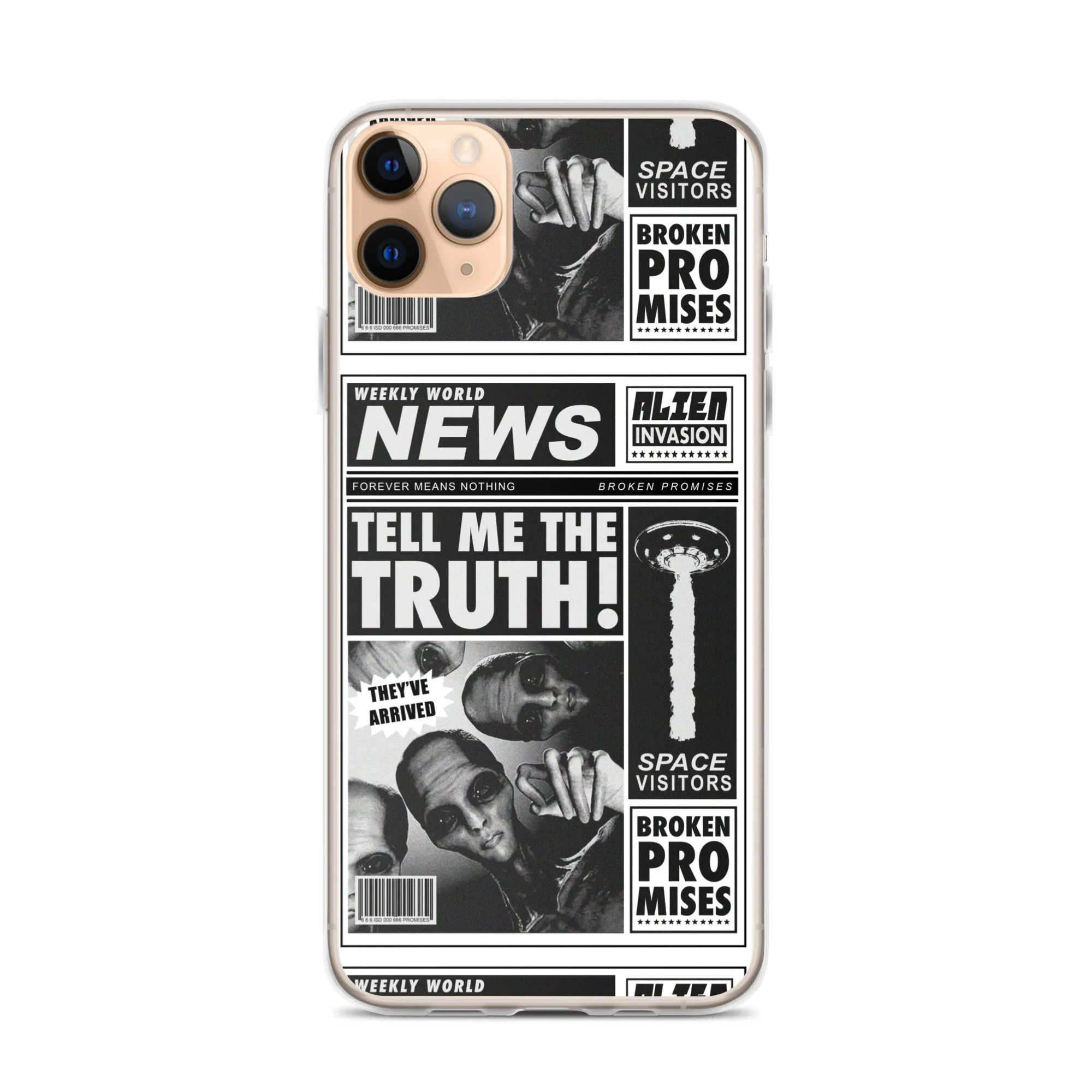 Headlines iPhone Case