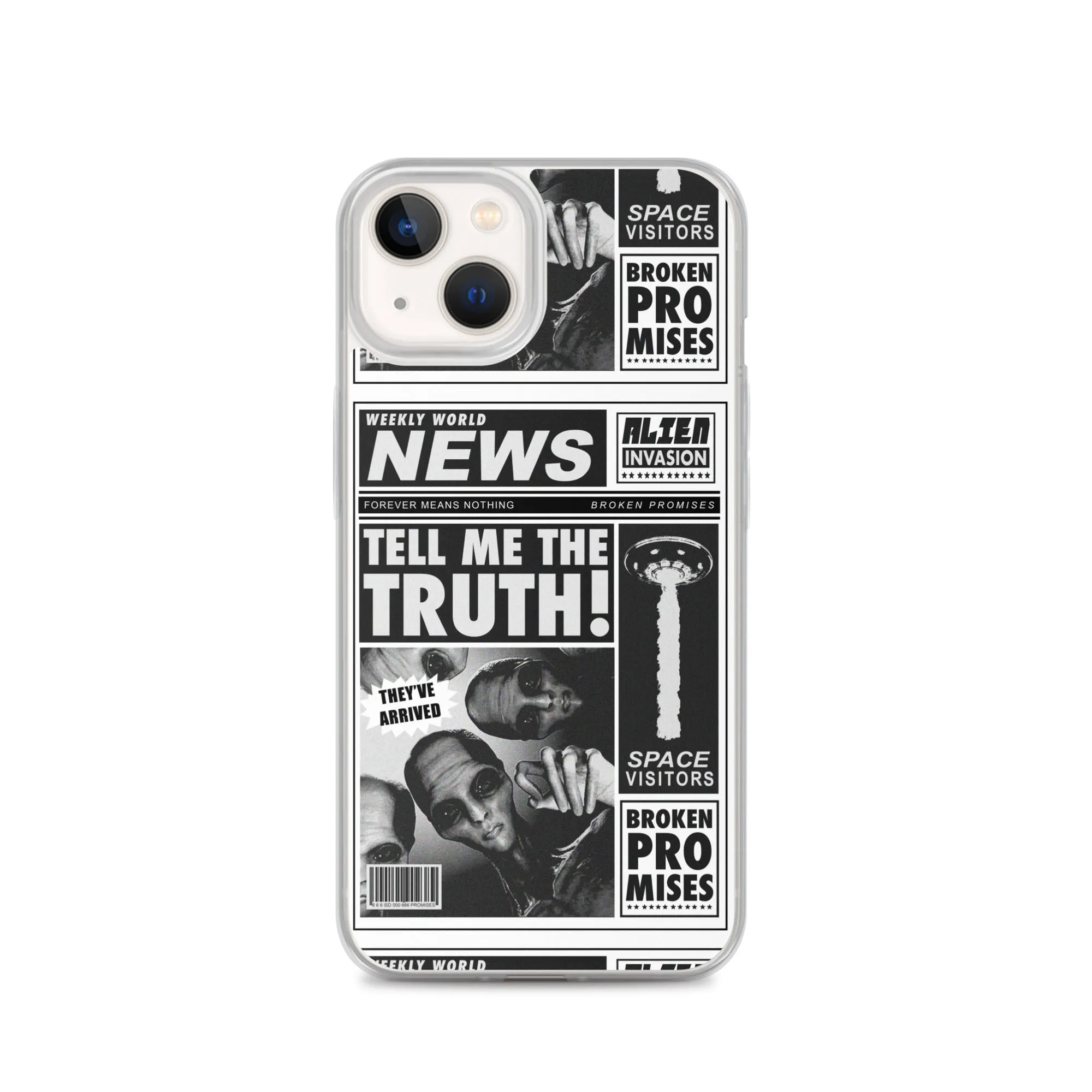 Headlines iPhone Case