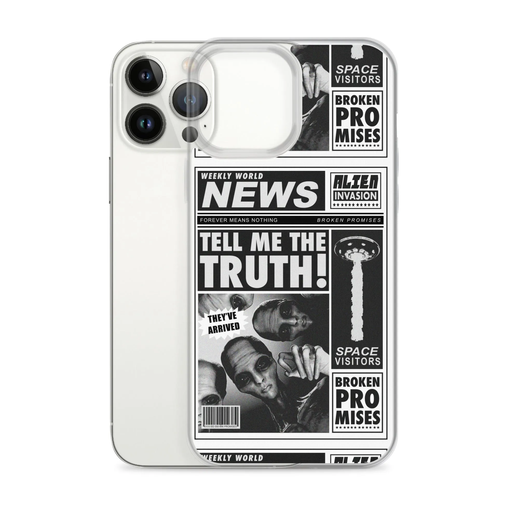 Headlines iPhone Case