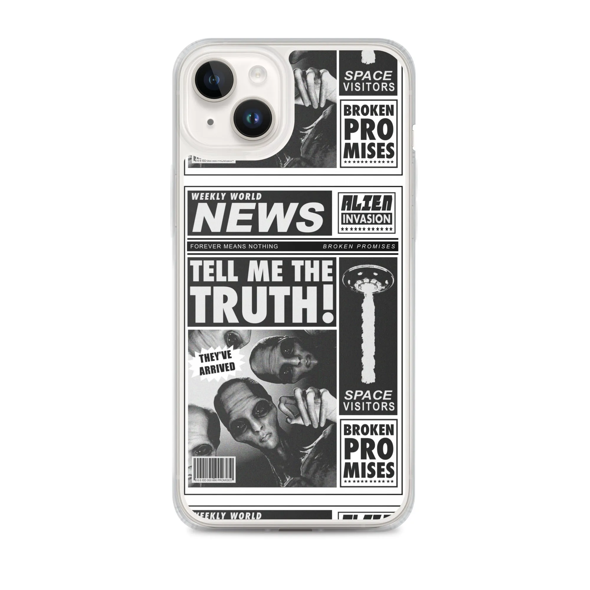 Headlines iPhone Case