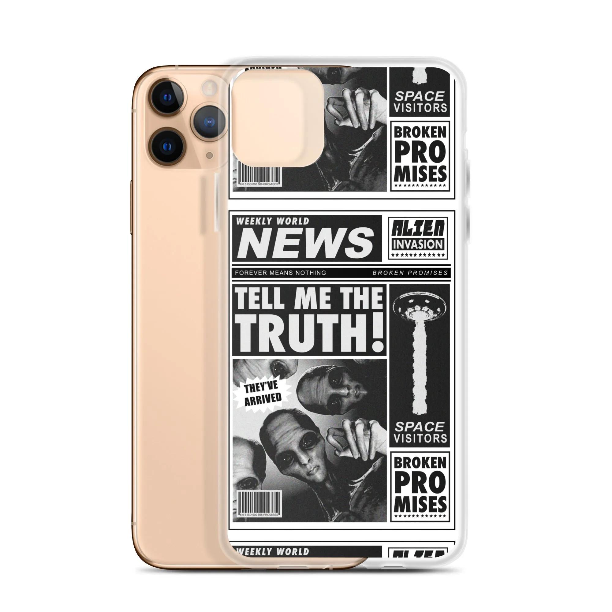 Headlines iPhone Case