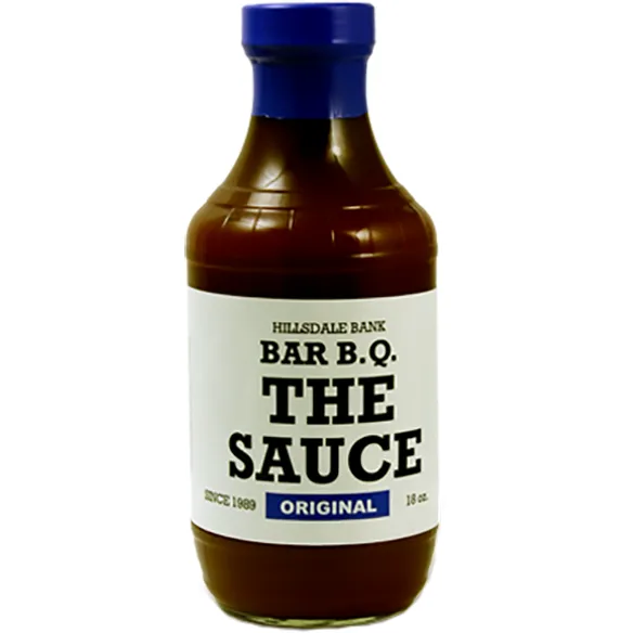 Hillsdale Bank Bar-B-Q The Sauce Original 18 oz.