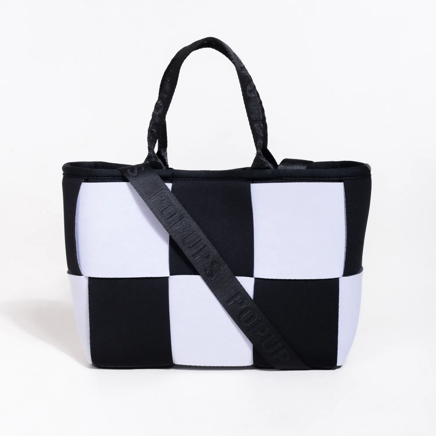 ICON TOTE   MINI ICON TOTE - BLACK & WHITE