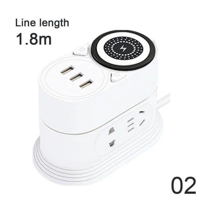 Intelligent Wireless Charging Multifunctional Socket