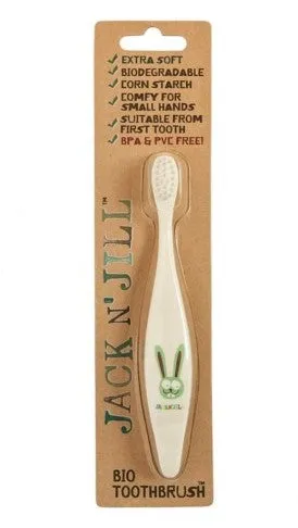 Jack n Jill Silicone Bio Toothbrush - Bunny