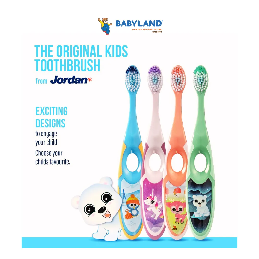 Jordan Kids Step 2 Toothbrush (3-5yrs) (Random Colour Pick)