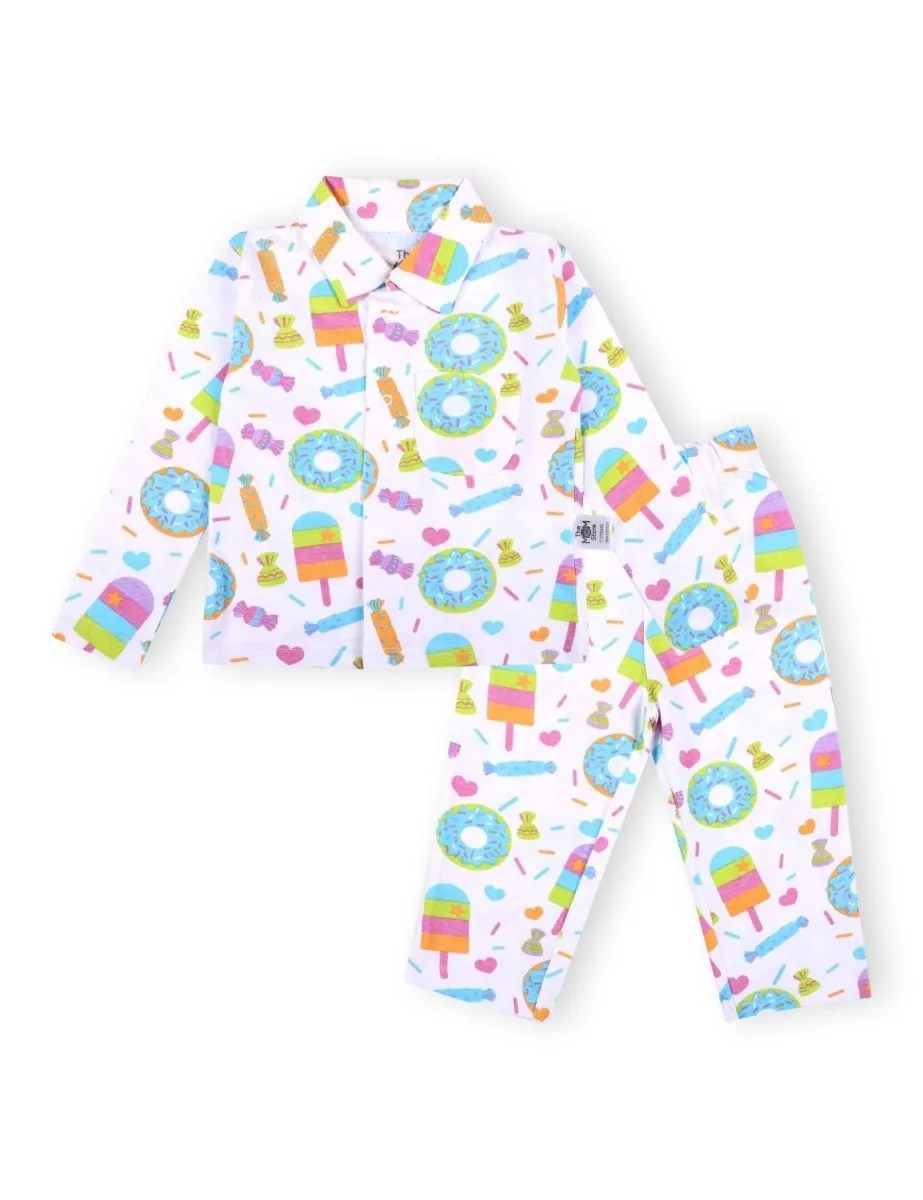 Kids Pajama Set Combo of 2-Breakfast Club-Sweet Tooth