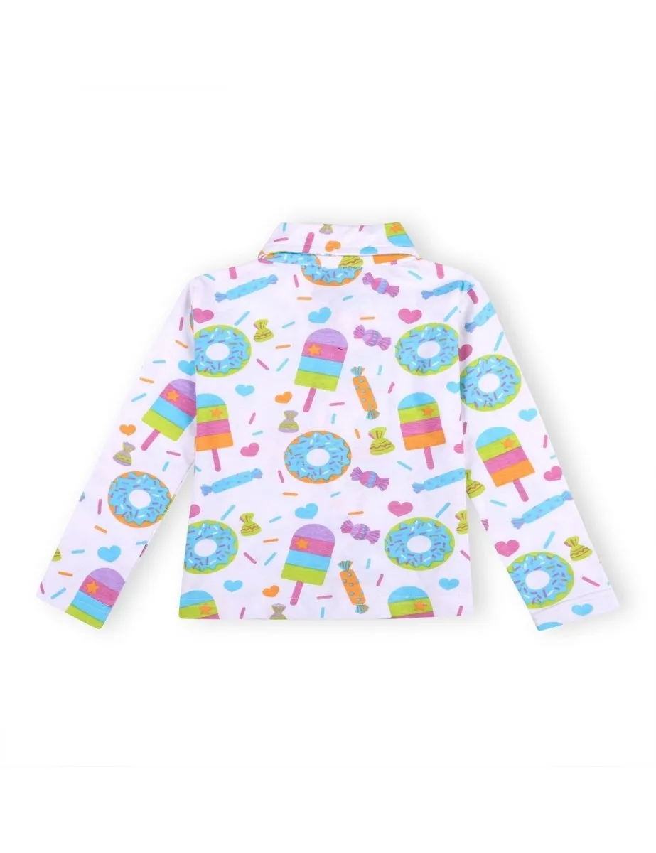 Kids Pajama Set Combo of 2 - Sweet Tooth & Pajama Party