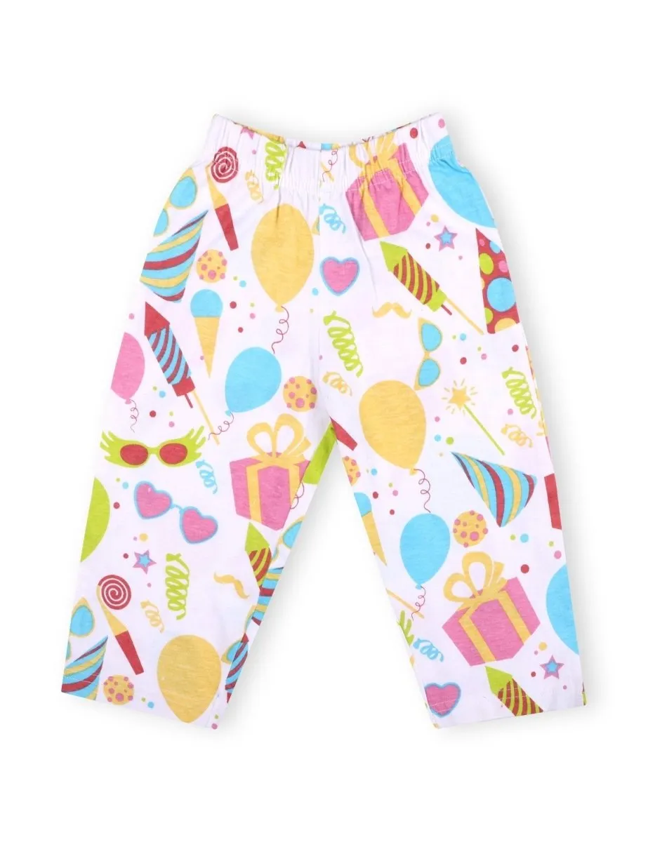 Kids Pajama Set Combo of 2 - Sweet Tooth & Pajama Party