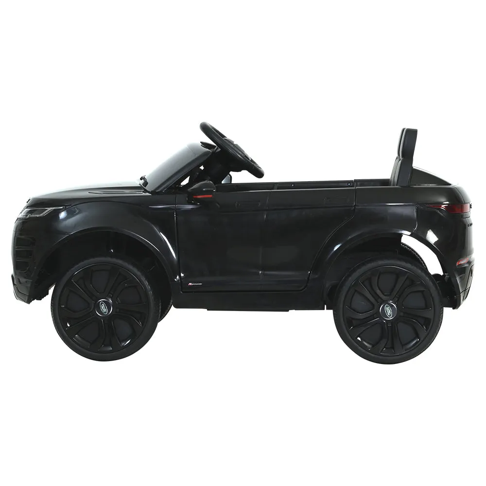 Kids Ride on Car Licensed Land Rover 12V Electric Car Toys Battery Remote - Black