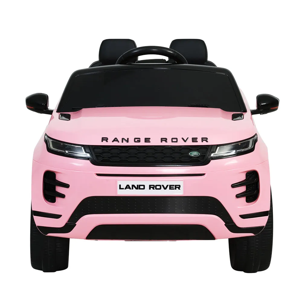 Kids Ride on Car Licensed Land Rover 12V Electric Car Toys Battery Remote - Pink