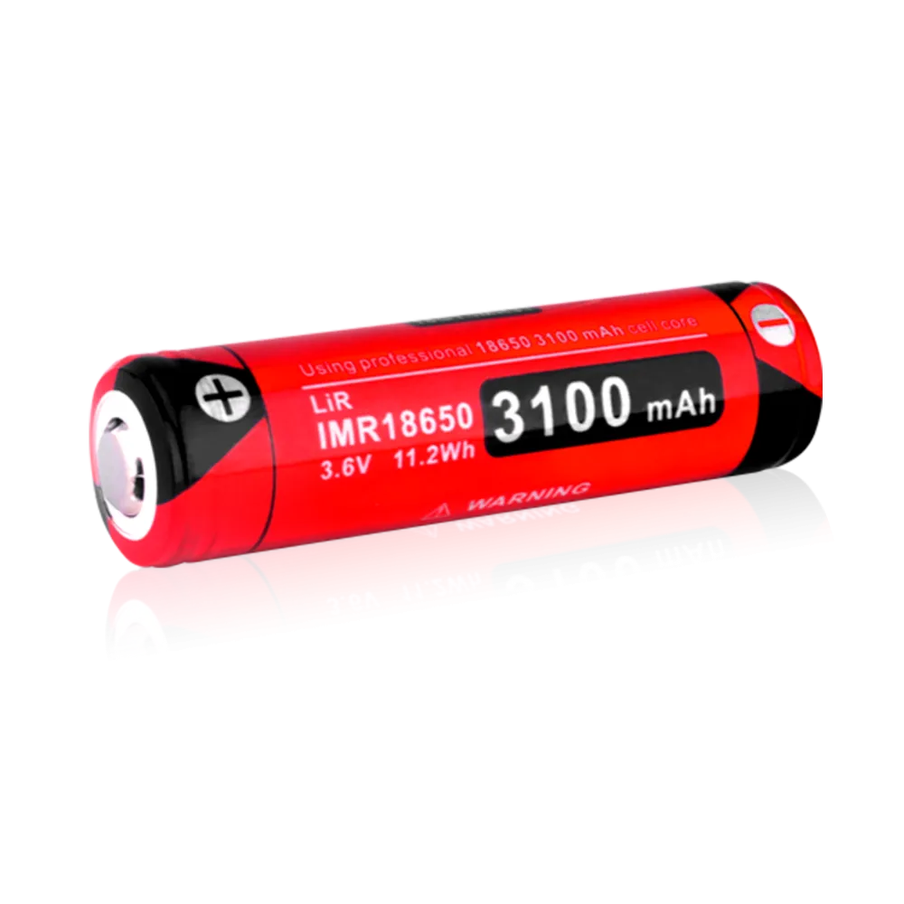 KLARUS 18GT-IMR31 High Quality Rechargeable 3100mAh Lithium Battery