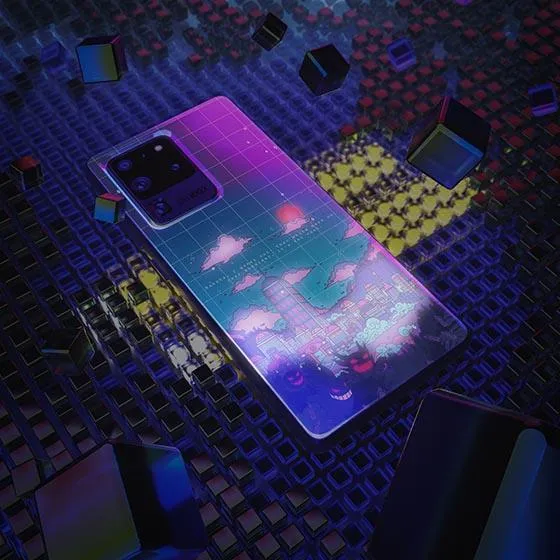 Lavender Town Dark LED Case for Samsung