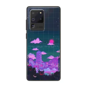 Lavender Town Dark LED Case for Samsung