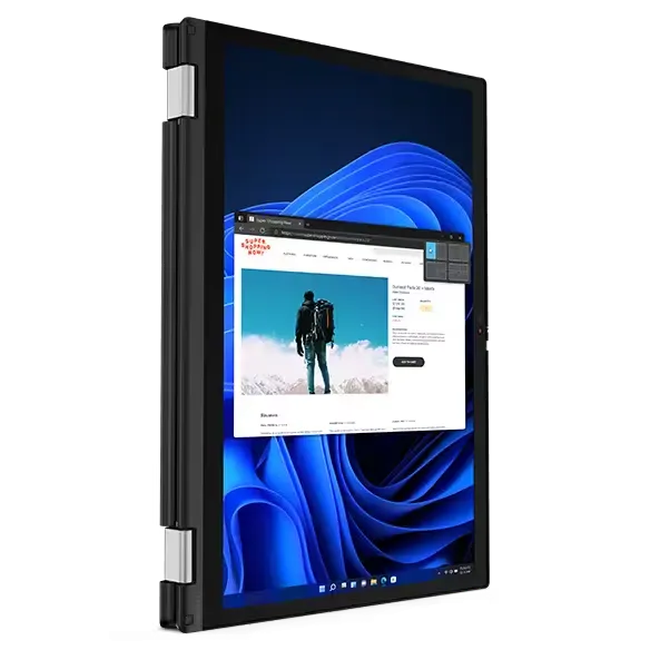 Lenovo Laptop ThinkPad L13 Yoga Gen 3 - 12th Generation Core i5 16GB RAM 256GB SSD 2-in-1 Design Windows 11 Pro 13.3" IPS FHD Touchscreen