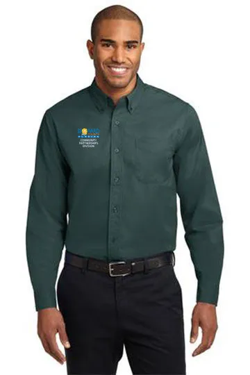 Long Sleeve Easy Care Shirt - Community Partnerships Division