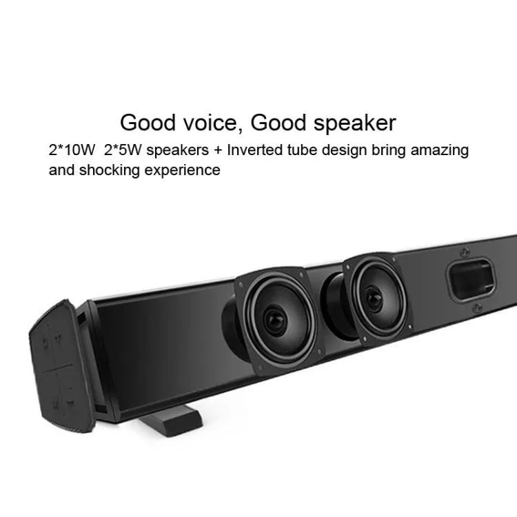 LP-09 Premium Bluetooth Wireless Soundbar for Home Theater with Remote and Enhanced Audio Features