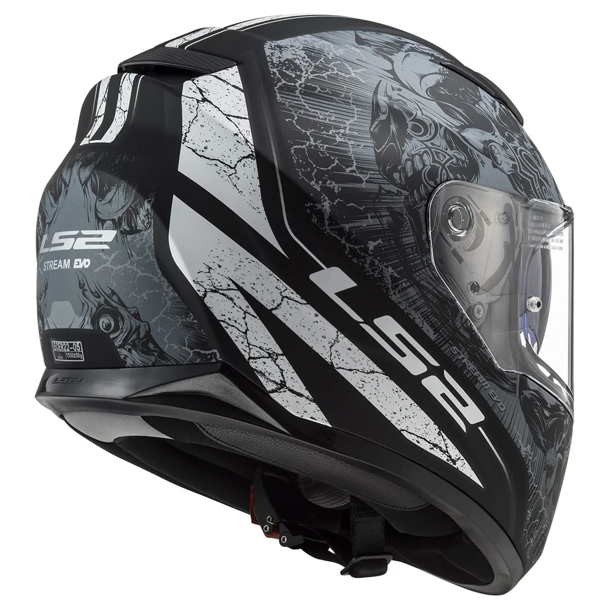 LS2 Helmets Full Face Stream Evo Street Helmet