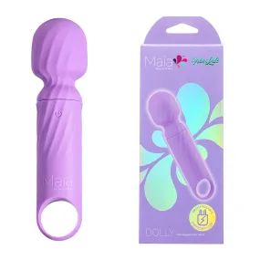 Maia Mini Wand Vibrator - Purple