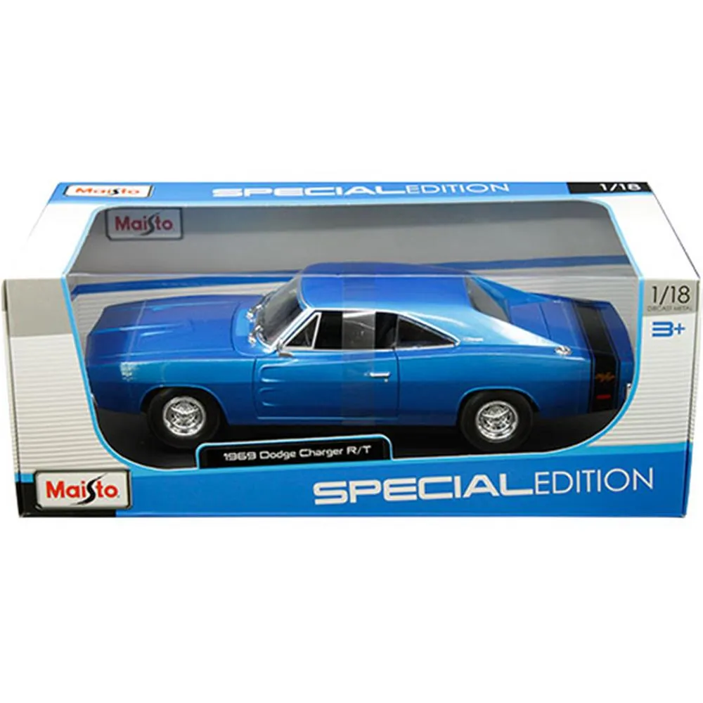 Maisto 1969 Dodge Charger R/T 1/18 Blue