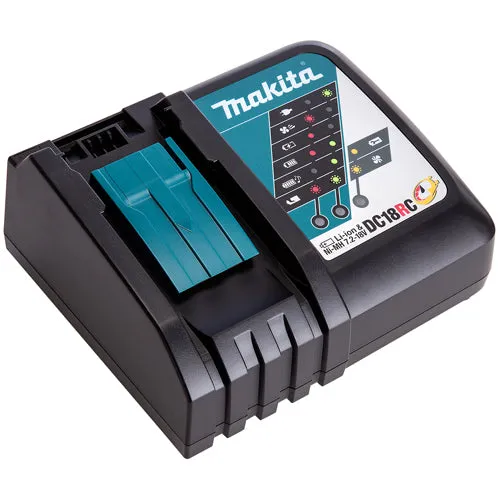 Makita DTM50Z 18V Oscillating Multi Tool Cutter with 1 x 5.0Ah Battery Charger & Type 3 Case