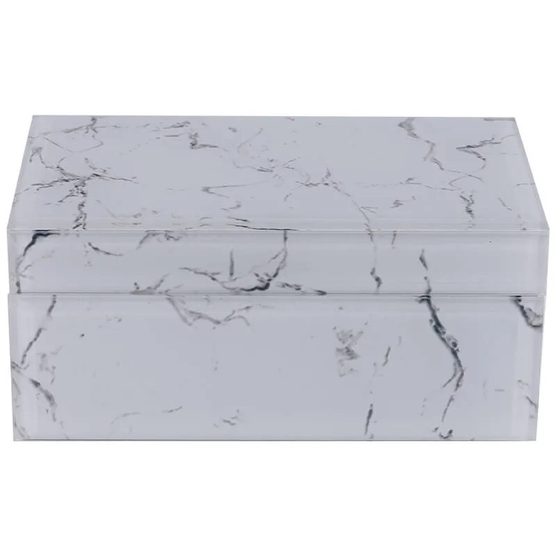 Marble Glass Accessory box (20 cm)