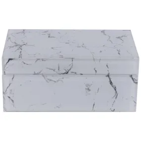 Marble Glass Accessory box (20 cm)