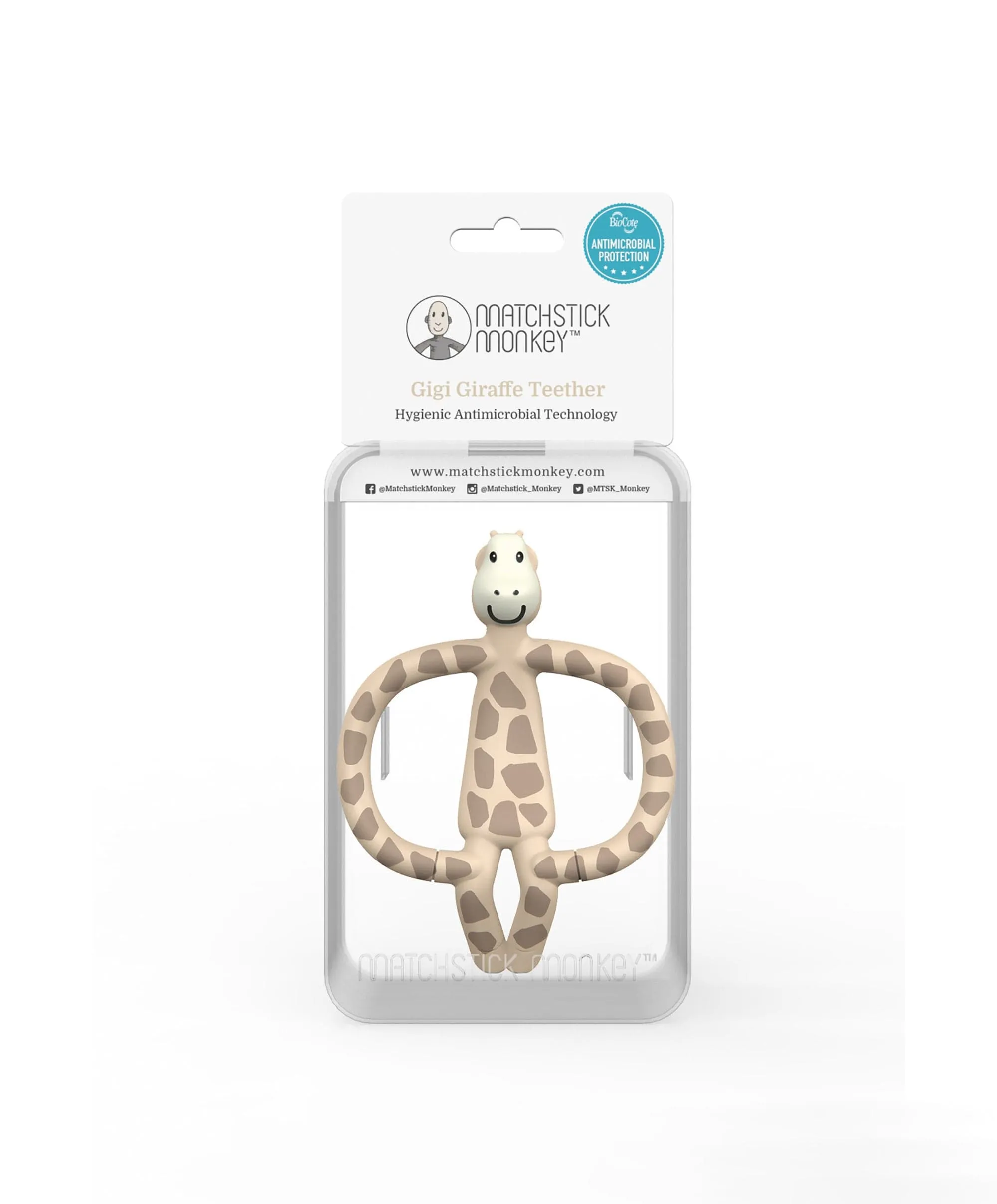 Matchstick Monkey Gigi Giraffe Teether