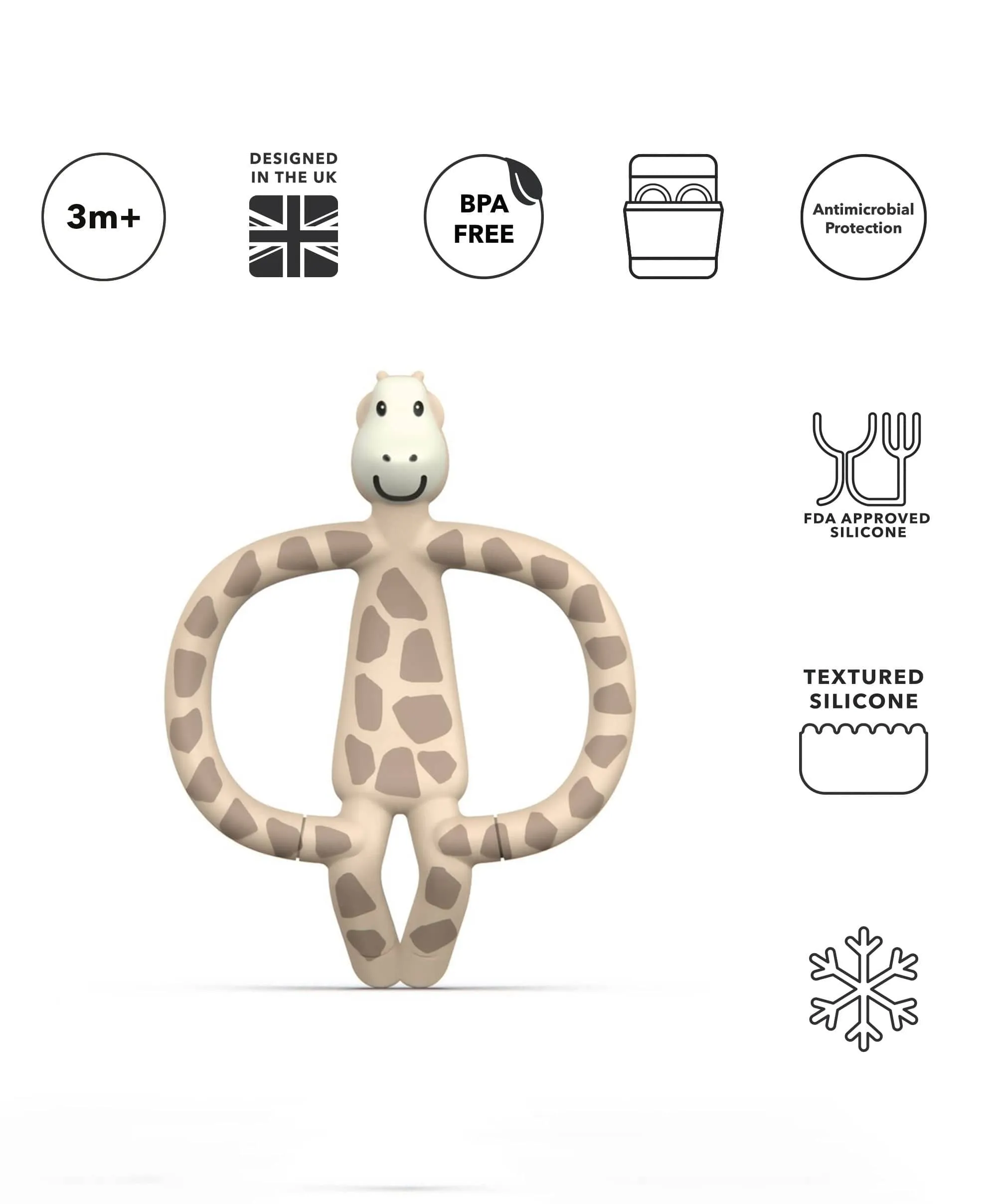 Matchstick Monkey Gigi Giraffe Teether