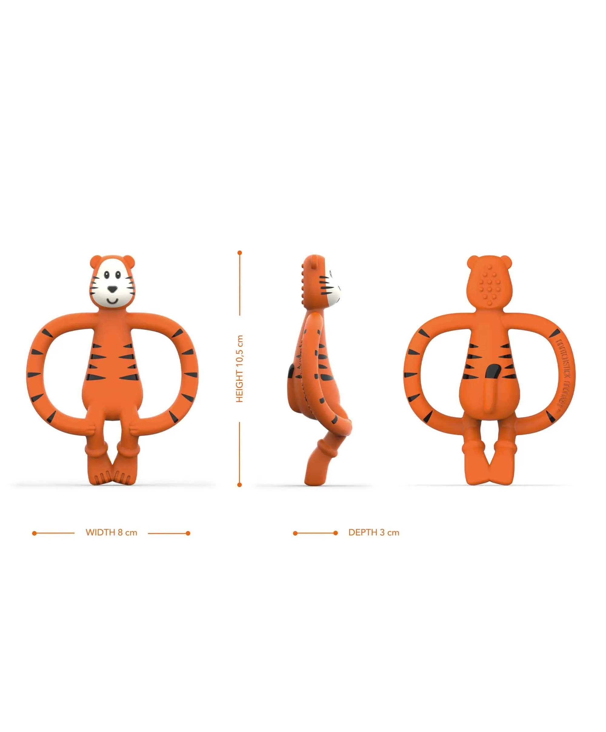 Matchstick Monkey Teddy Tiger Teether