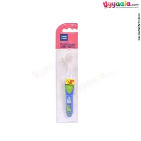 MEE MEE Extra soft Kids Toothbrush with Multiple colour Lights, 12m  age, Blue