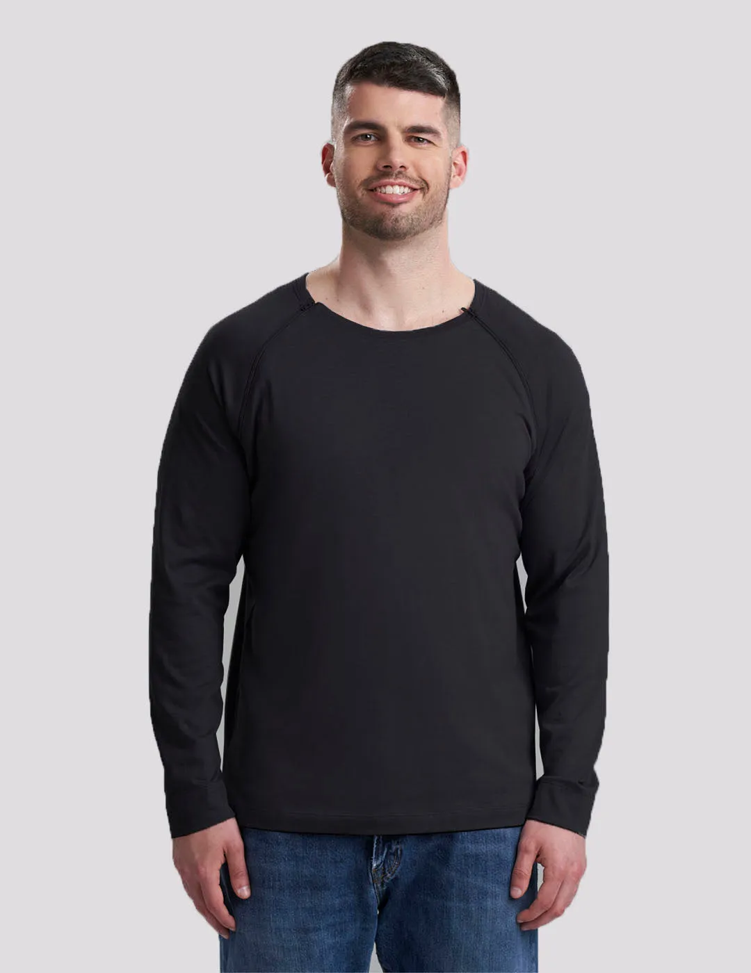 Men's Chest Port Access Shirt - Black