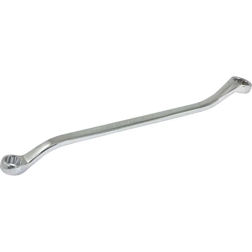 Metric Box End Wrenches - Mirror Chrome - 15° Offset