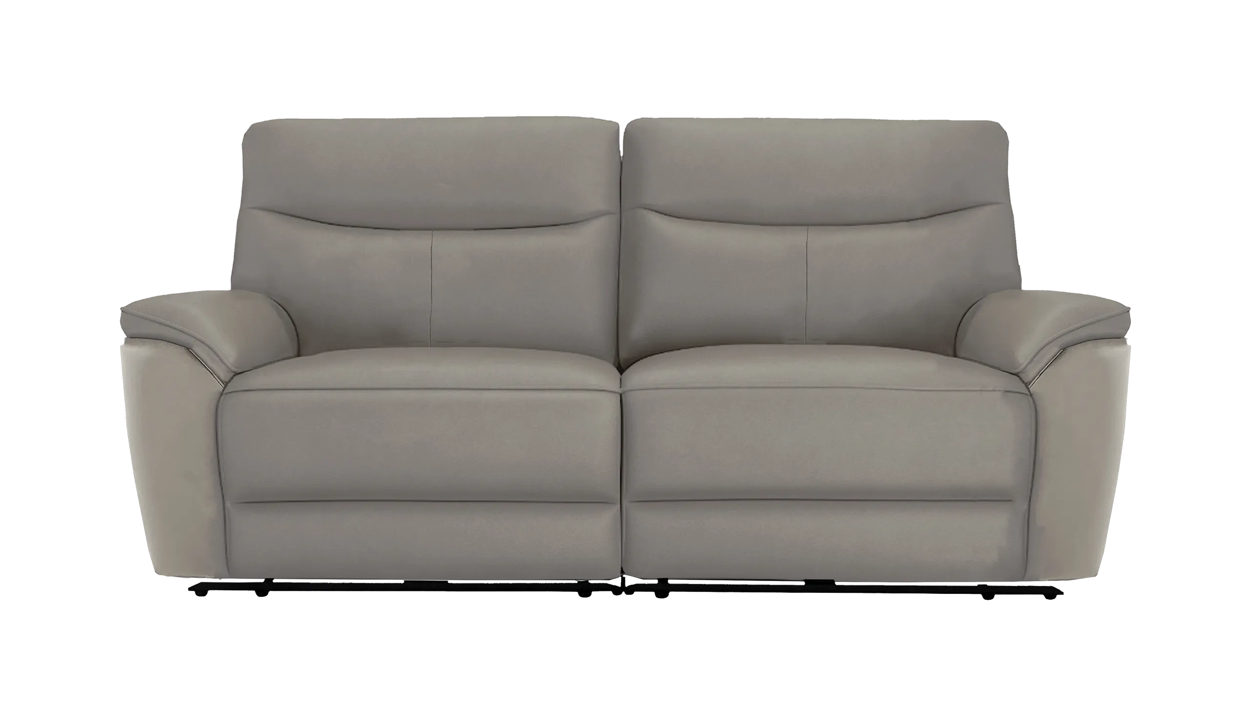 Micah 3 Seater Power Recliner Leather Sofa With Powered Headrests