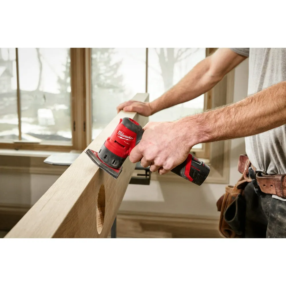 Milwaukee 2531-20 M12 FUEL 12V Cordless Orbital Detail Sander - Bare Tool