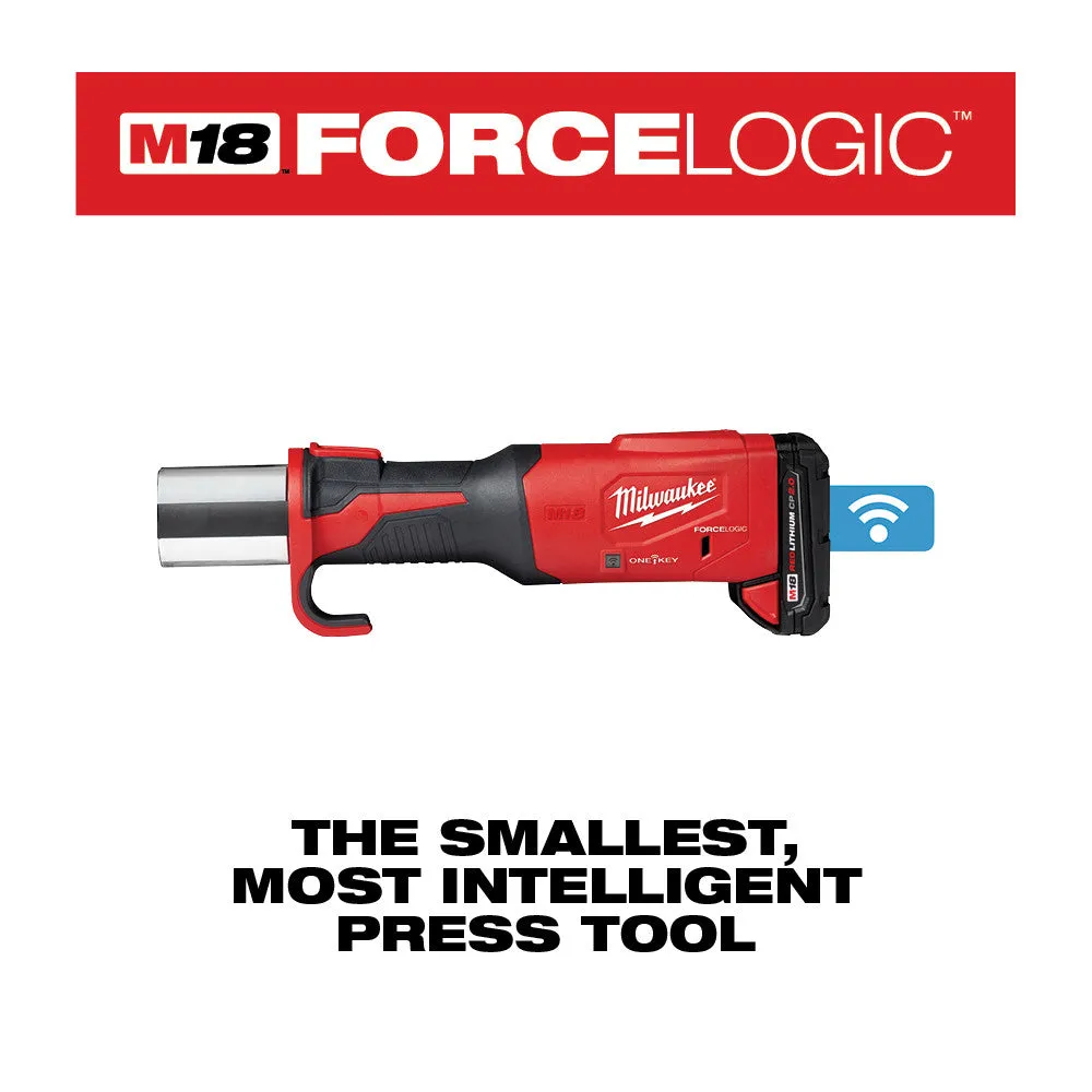 Milwaukee 2922-20 M18 18V FORCE LOGIC Cordless Li-Ion Press Tool Kit w/ ONE-KEY